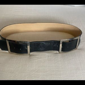Belt with 2 buckles